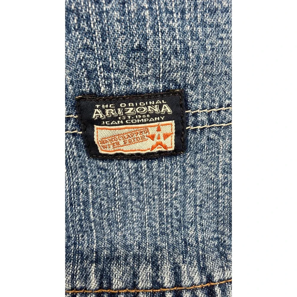 Vintage 90s Arizona Jean Co Denim Shorts Mens Size 33 100%‎ Cotton Y2K Blue